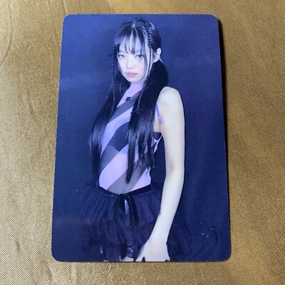 JENNIE BLACKPINK Black Vogue J Celeb K-pop Girl Photo Card Braids 4