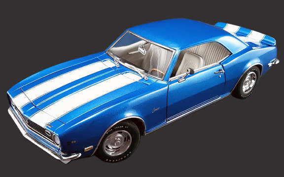 1968 Camaro Z28 Lemans Blue 1:18 1805702 | eBay