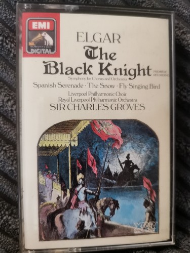 Elgar - The Black Knight - Sir Charles Groves (Cassette Tape)