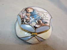 Ardleigh Elliot Music Box " Precious Little Boy " With COA
