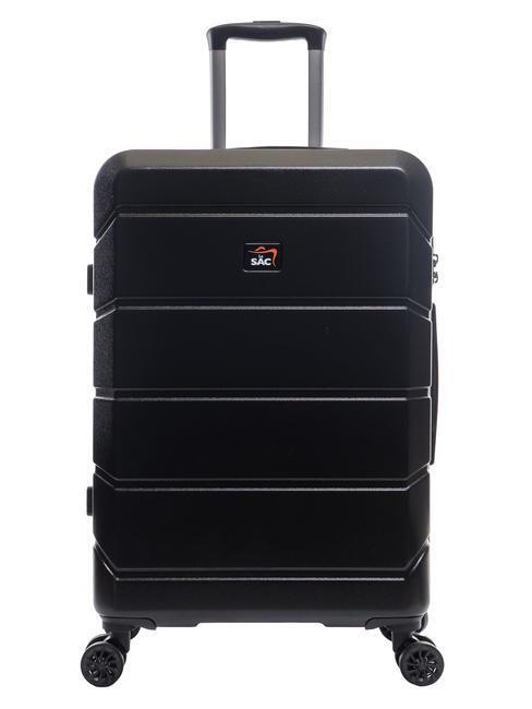 TROLLEY LESAC touring trolley rigido medio nero