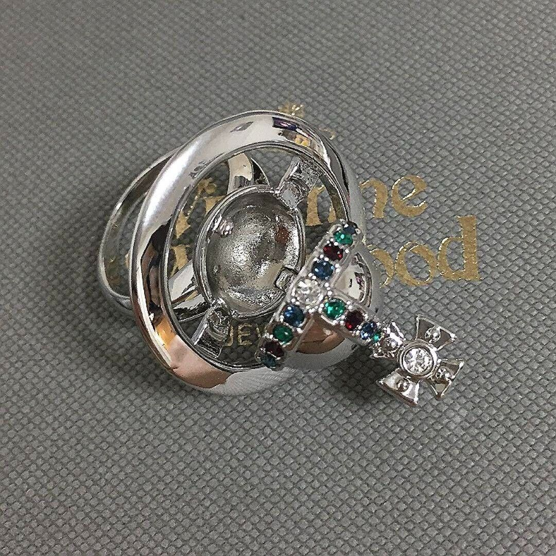 Vivienne Westwood poisoned Ring Orb Silver Size 8 Mens Vivienne Westwood poisoned Ring Orb Silver Size 8 Mens