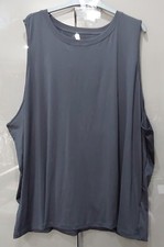 Fabletics Dry-Flex Open Back Tank Top SleevelessT-shirt Black Size 4XL 