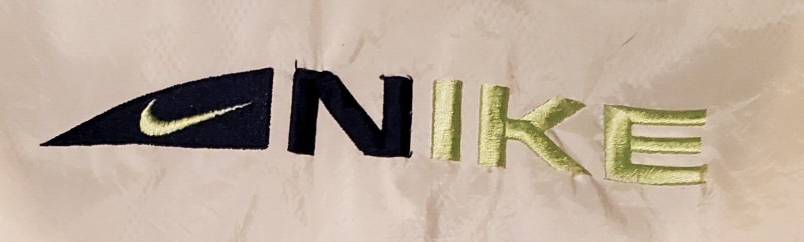 SACAI X NIKE Pullover giacca a vento Nike XL vintage anni 90 verde fluo blu