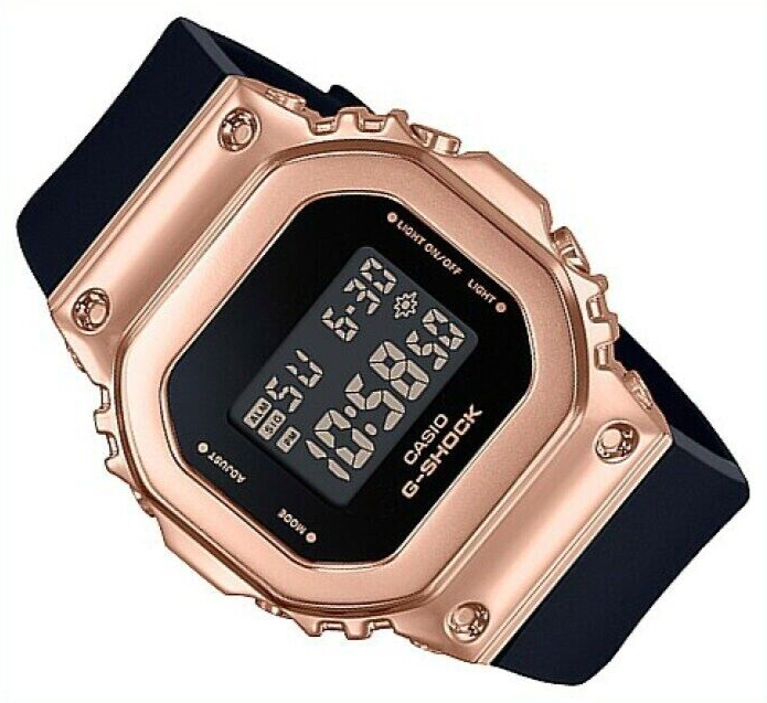 CASIO G-SHOCK 5600 Seri GM-S5600PG-1JF DIGITAL Pink Gold Women