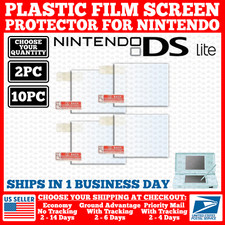 NEW Film Plastic Screen Protector For Nintendo DS Lite NDSL DSL Console Model