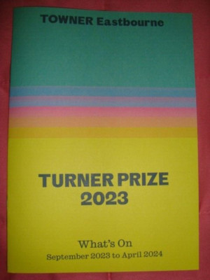 TURNER PRIZE  2023 : Towner Eastbourne Pamphlet 2023