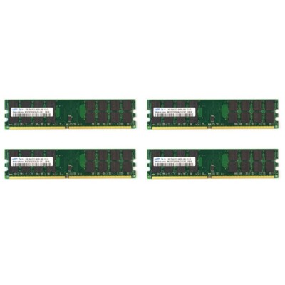 Samsung 16GB (4X 4GB) DDR2 800Mhz PC2-6400 AMD DIMM Non-ECC