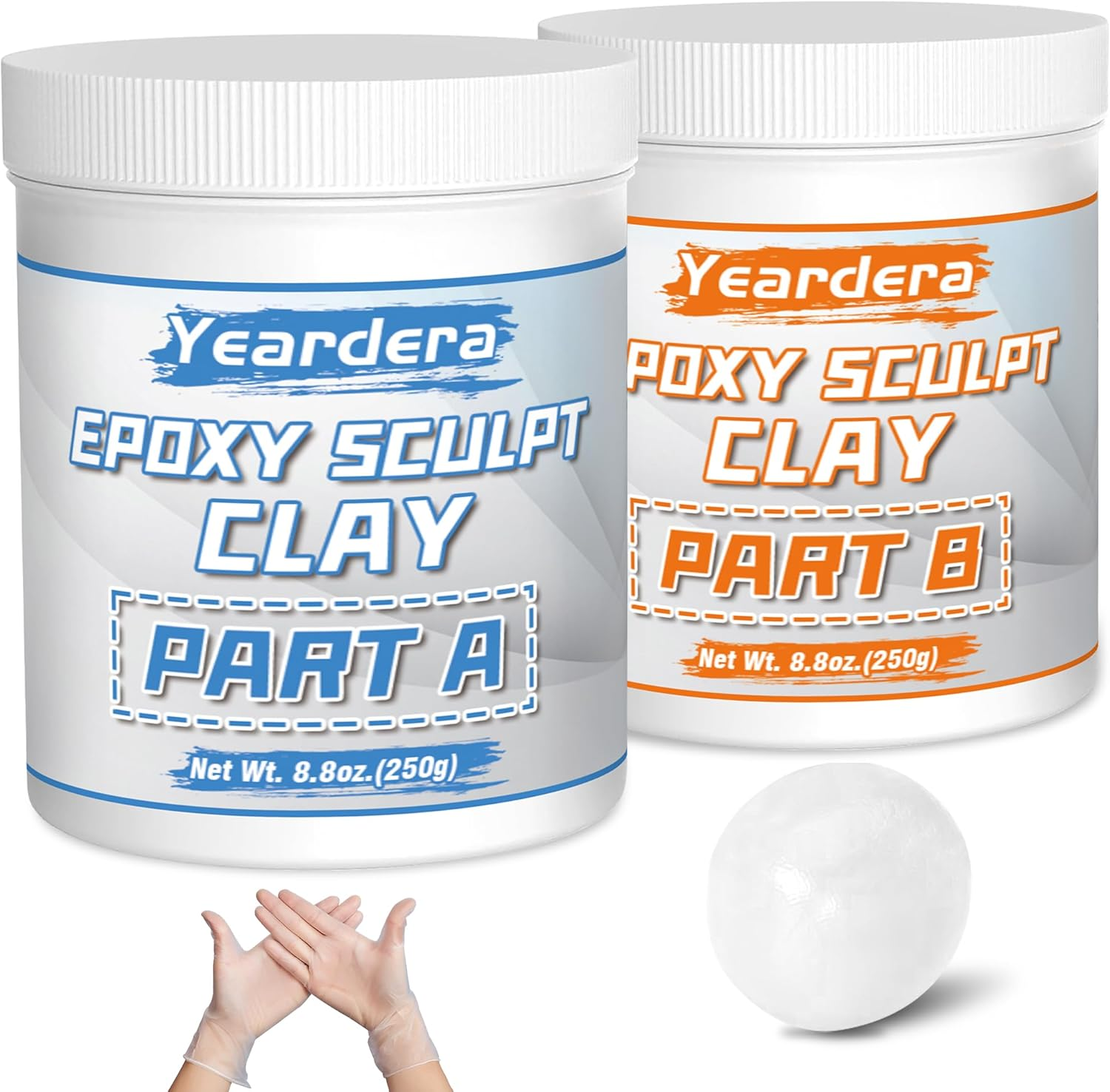 Epoxy Sculpt Clay, 2 Part Modeling Compound (A & B) of Epoxy Clay, Epoxy Sculptu