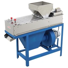 220V Dried Ripe Peanuts Peanut Red Coat Peeling Machine 200kg/h Speed Adjustable