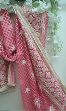 Premium quality fully embroidered zaal dupatta