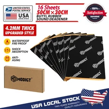 26Sqft Automotive Floor Heat Shield&Sound Deadener Insulation Butyl Mat 168Mil