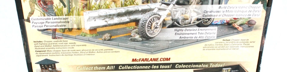 Sealed McFarlane Toys The Walking Dead Daryl with Chopper- 154 Pcs Building Set - Image 3 of 4