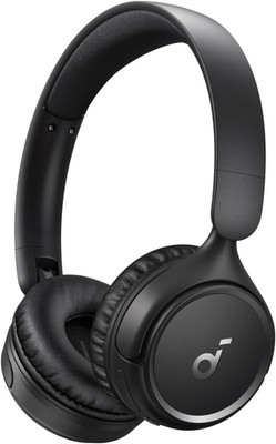 soundcore by Anker H30i Wireless On-Ear Kopfhörer, faltbares Design, schwarz 