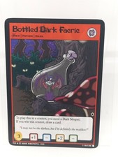 Bottled Dark Faerie 119/150 Darkest Faerie Neopets NM 2005