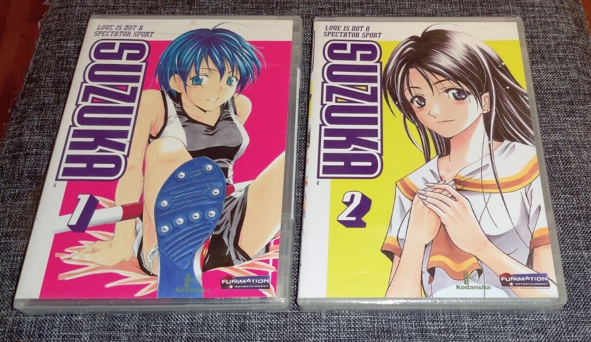 Suzuka Love is not a Spectator Sport DVD Anime Series Vol 1 & 2 Eps 1-10  NOS 704400052217 | eBay