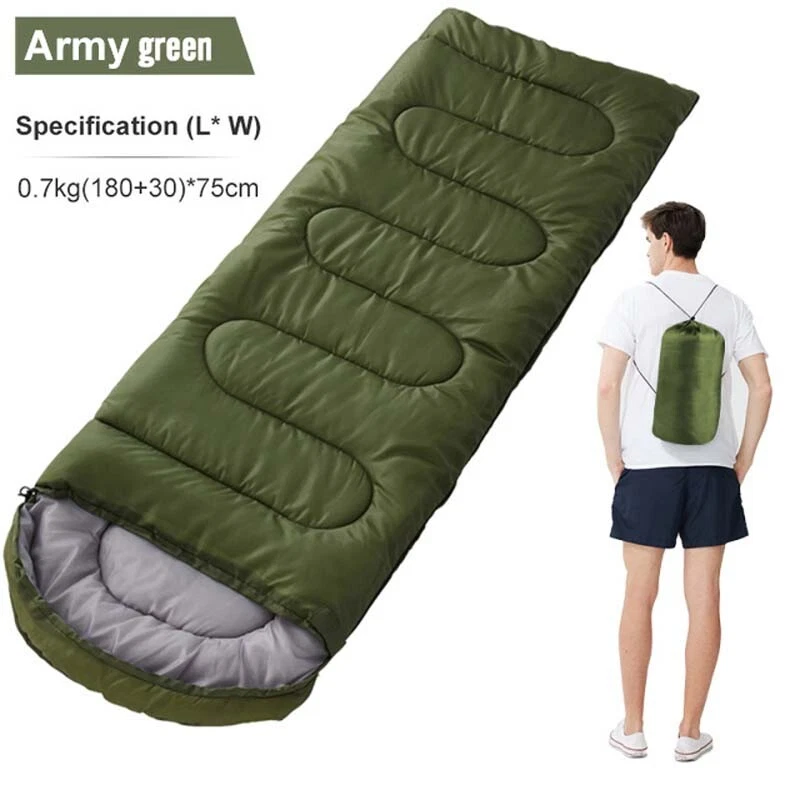 Thick Adult Cold Weather Sleeping Bag For Big & Tall Waterproof Winter Bags US - Image 2 of 4