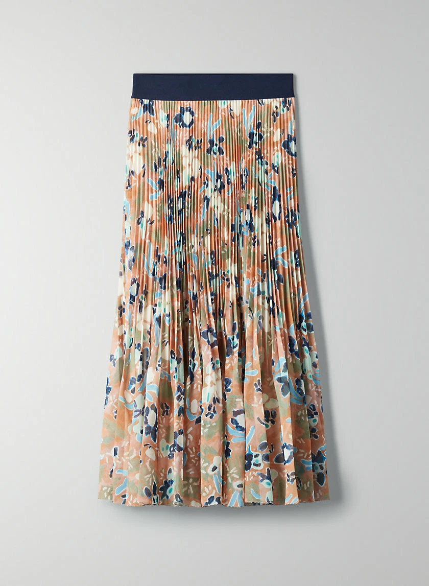 Long pleated skirt clearance 9mm