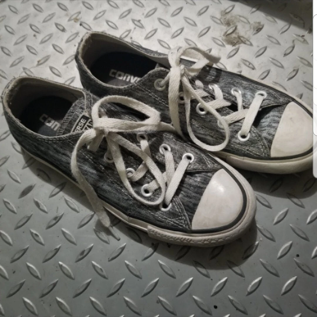 Scarpe Converse donna 5 5 Chuck Taylor All Star stampa "denim" scuro