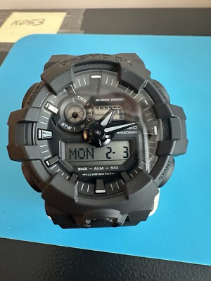 New CASIO G-SHOCK GA700BCE-1A CORDURA Eco Fabric Band Analog Digital Men Watch