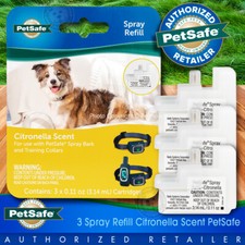 PetSafe Spray Refill Citronella Scent Replacement Cartridges 3 PCK - PAC00-16371