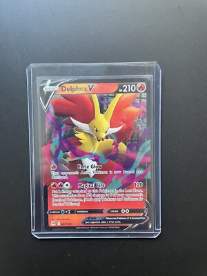 Pokmon TCG Delphox V Sword & Shield - Lost Origin 027/196 Regular Ultra  Rare | eBay