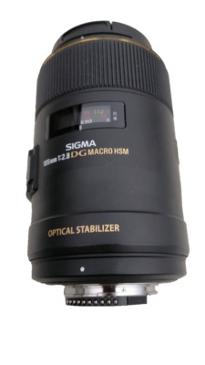 SIGMA EX OBJEKTIV 105MM 1:2.8 DG LENS MACRO HSM OPTISCHER STABILISATOR NIKON FIT