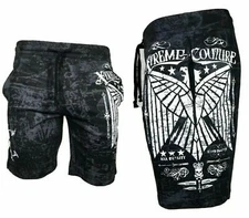 Xtreme Couture Affliction Men's Shorts CONNECT Athletic Fighter MMA S-5XL