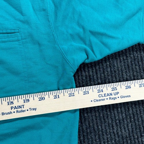 Vintage McGregor Polo shirt x-large Blue, Turquoise, and white - Picture 7 of 11