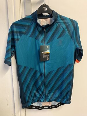 Boardman Herren Radtrikot Kurzarm Türkis Grün Größe S