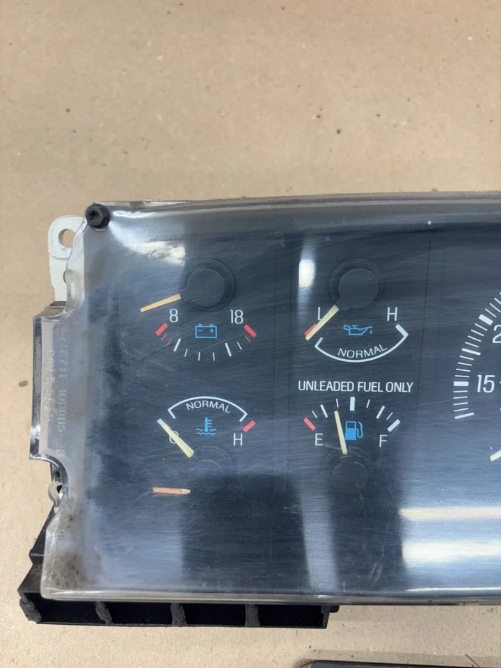 1987 年 1991 年福特 F150 F250 F350 BRONCO 速度计量器仪表盘 460 AT — 第 2/4 张图片