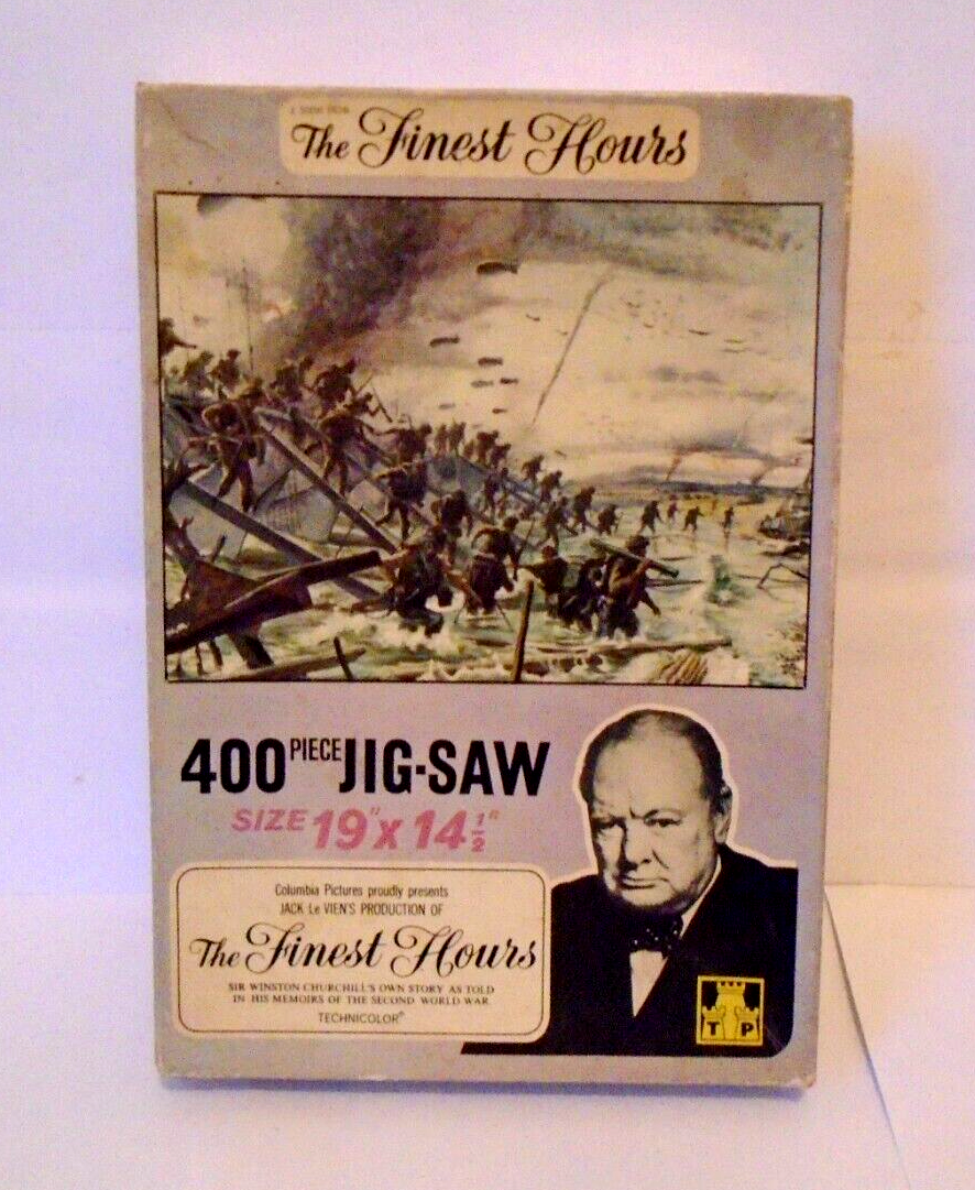 Vintage The Finest Hours WW2 Based Jigsaws by Tower Press eBay