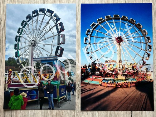 SPECIAL Set 25 Teile ENTERPRISE Karussell Huss - Kirmes Schausteller Modellbau