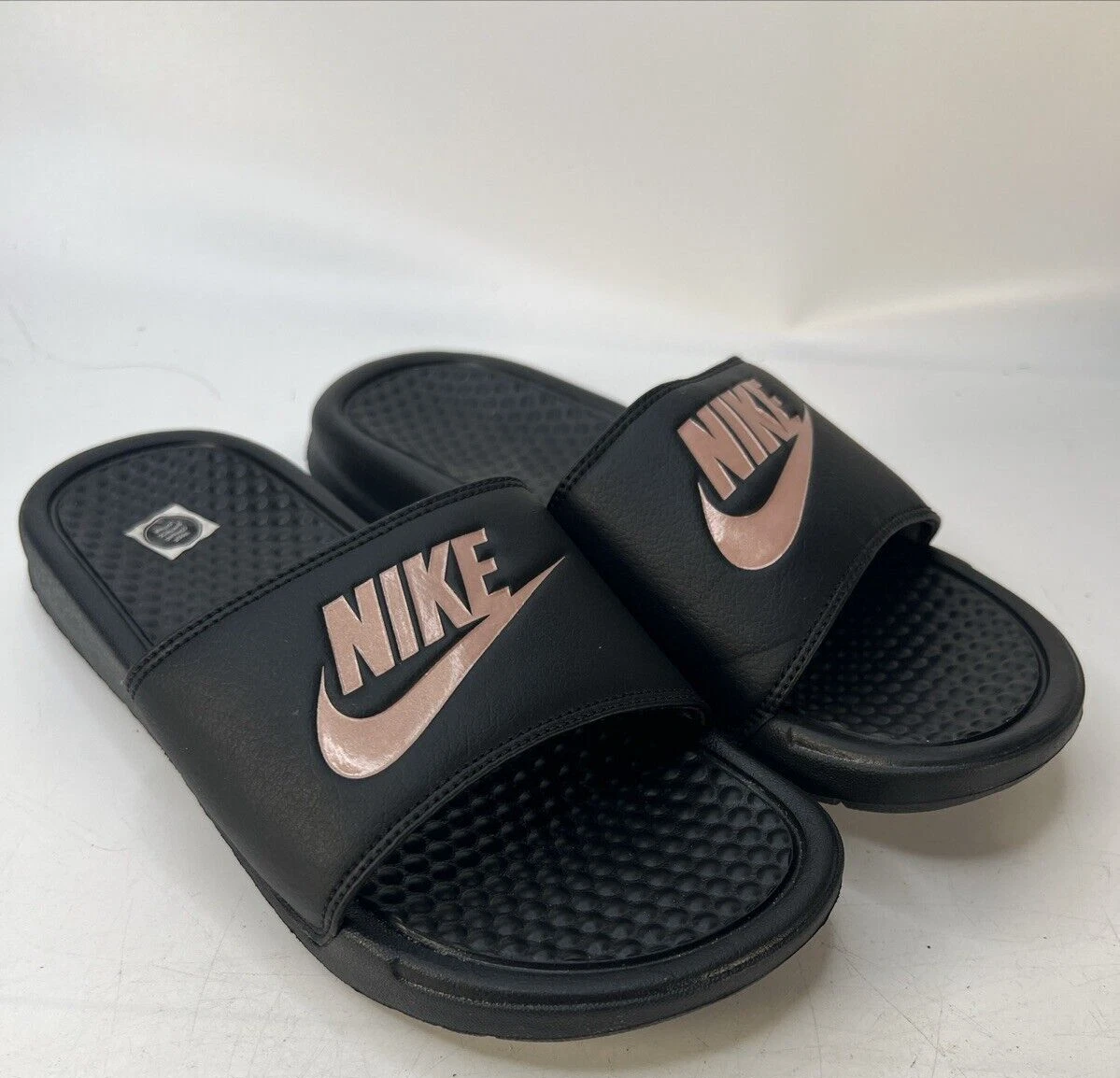 Nike scivoli donna rosa nero taglia 6