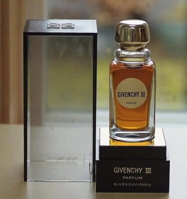 Vtg * GIVENCHY III by GIVENCHY * splash PURE PARFUM 1 oz~30 ml OLD FORMULA LARGE