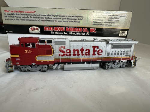 LOCOMOTORA HO ATLAS Master Dcc #9053 DASH 8-40BW SANTA FE # 502 NOS | Condition: New: Other (See Details)