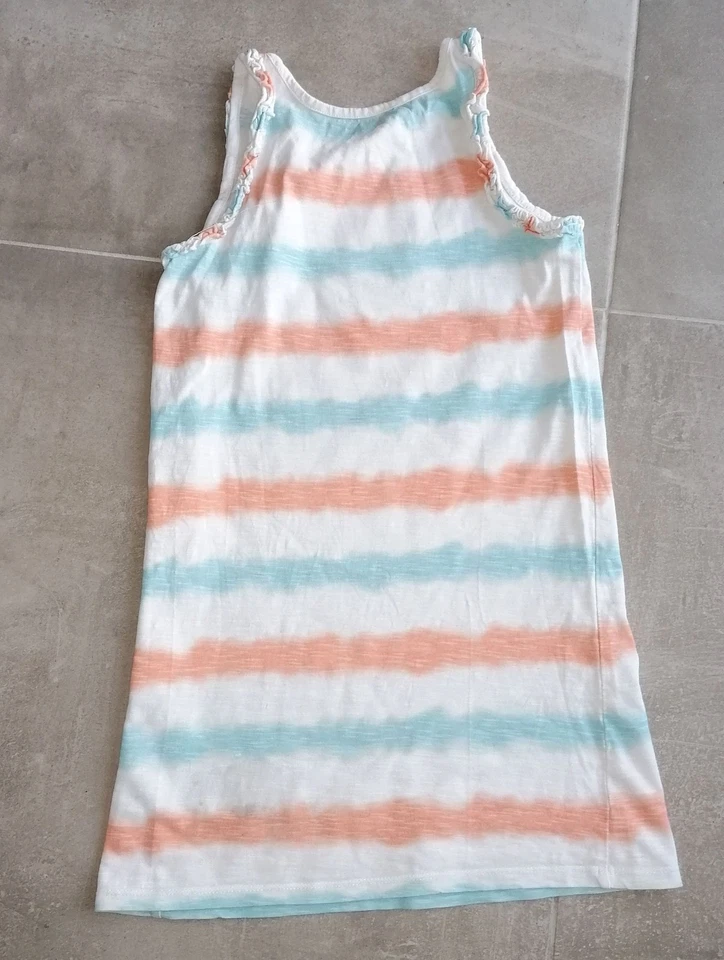 Robe été fille 10 ans KIABI rayée rose et bleue - Photo 3/4