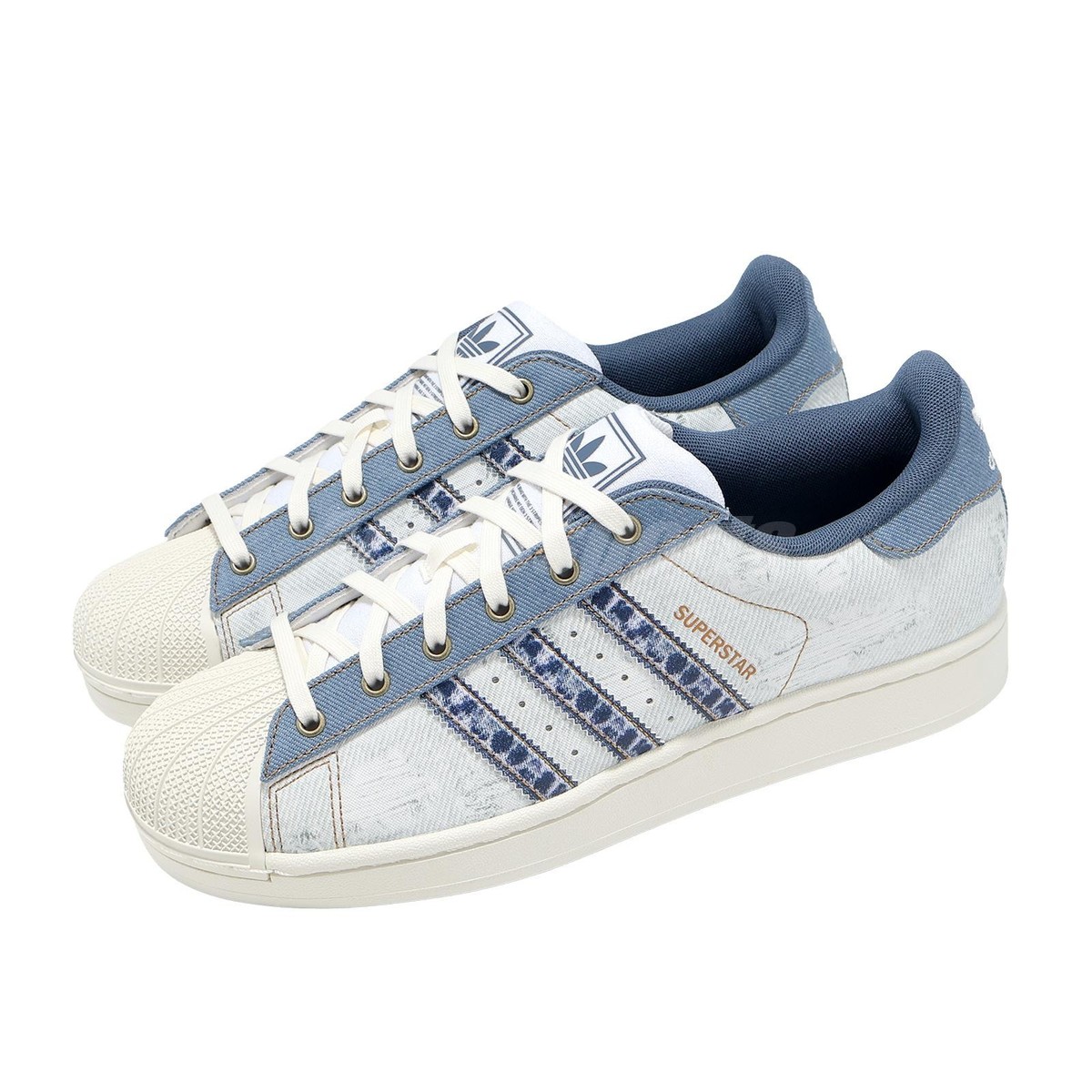 adidas Originals Superstar II 2 Denim Print Pack Men Casual Shoes JS2488