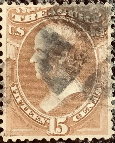 US Stamps BOB Collection SC#O79 Used 15 Cent Treasury Department 122225-6