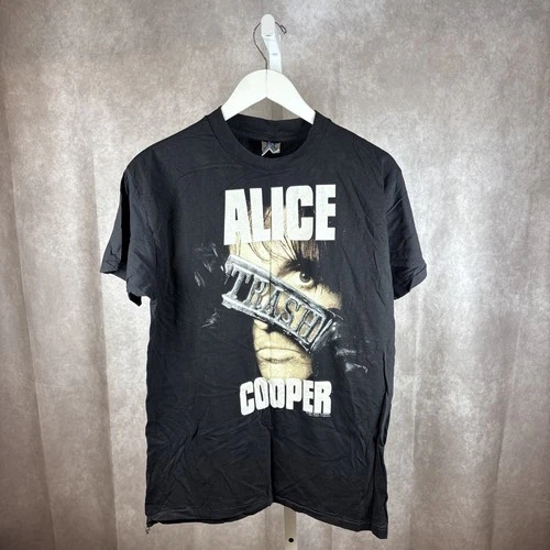 GRAIL Vintage Alice Cooper Trash Album America Tour Bro 1980s vintage concert t-shirt, vintage, single stitch, B+ condition