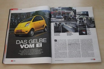 Auto Motor und Sport 08/2009 Tata Nano mit 35PS im Fahrbericht auf 3 Seiten
