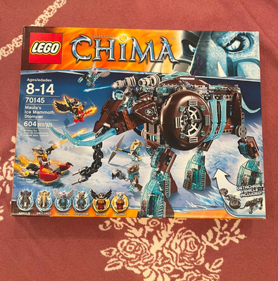 LEGO LEGENDS OF CHIMA: Maula's Ice Mammoth Stomper (70145) for