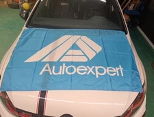 Large Flag 90x140 Autoexpert Dealer Vintage Era 