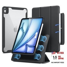 for iPad Air 11 Inch Case M4/M3/M2 2026/2025/2024 , iPad Air 5th/4th Black