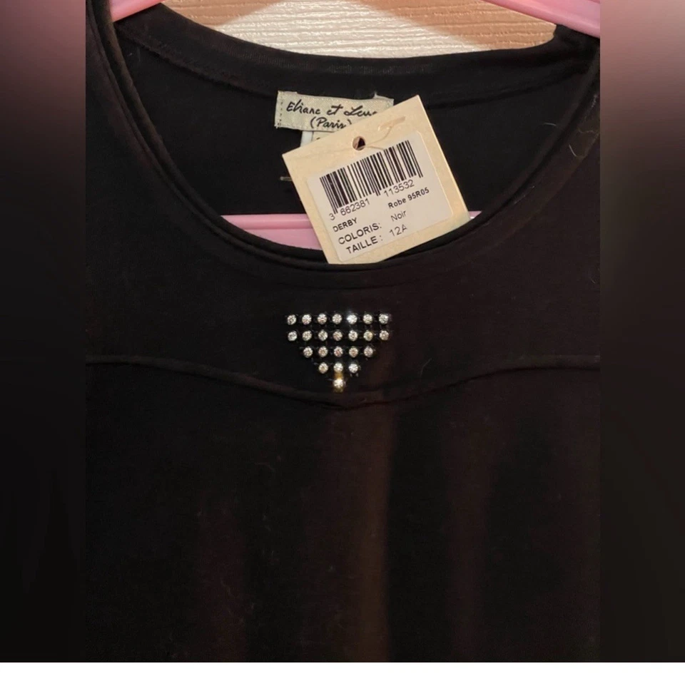 Eliane et Lena Sz 12A NWT Black Dress - Image 4 of 4