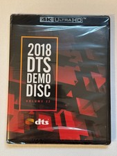 2018 DTS Volume 22 4K UHD Blu-ray Demo Disc - SHIPS FREE