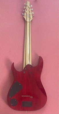 Ibanez Iron Label RGIX28FEQM 8-String Electric Guitar Ebony