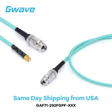 2.92mm Female to GPO Female RG-405SS Flexible Coax Cable, DC-40GHz