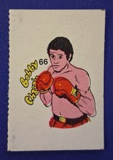 BOBBY CHACON #66 VERY RARE White Back Version 1986 Venezuelan Boxing Card