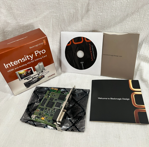 Blackmagic Design Intensity Pro Capture Card ( Cable not Included ) | eBay